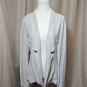 Nic+Zoe NWT Cardigan Silver Wisp